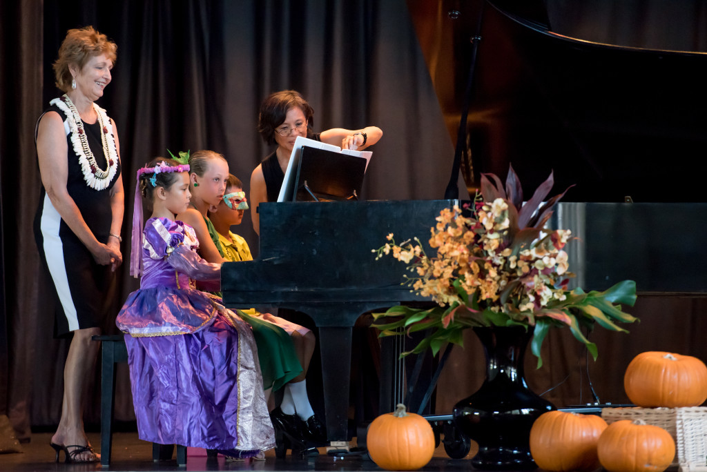 Teighlor Abreu, Piilani Grosse and Ryan So playing “Clapping Tune”